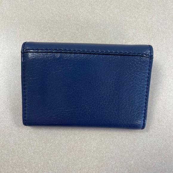 CHLOE Lily Trifold Wallet - Capri Blue - Preowned - Picture 2 of 13